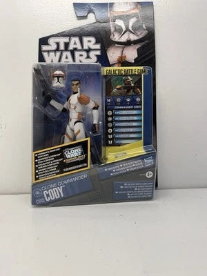 Star Wars The Clone Wars - Clone Commander Cody Action Figure - CW03 - Image 1 of 3