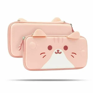 GeekShare Travel Carrying Case For Nintendo Switch / OLED Portable Hardshell Cat - Picture 1 of 7