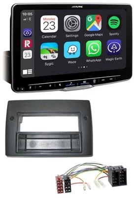 Alpine Bluetooth MP3 USB DAB Autoradio für Fiat Stilo 192 01-08 Profiversion Abl - Bild 1 von 4