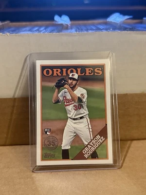 2023 Topps Update Series - 1988 Topps Baseball Grayson Rodriguez #88US-48 (RC) - Image 1 of 2
