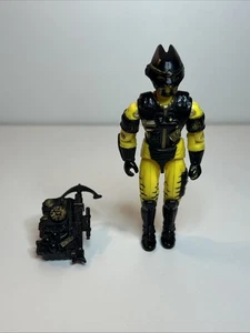 Gi Joe Alley Viper Version 2 Actionfigur 1992 Battle Corp Custom Gold Repaint - Bild 1 von 8
