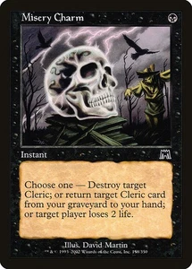(2x) MISERY CHARM - Onslaught – MTG Magic the Gathering Card - Common - Picture 1 of 5