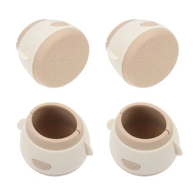  4 stücke kreative tischfüße deckt nicht rutschstuhl bein kappen silikon stuhl - Bild 1 von 4