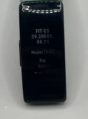 Fitbit Inspire Bluetooth Fitness Activity Tracker Sleep Tracking Black With Band - Image 1 of 3