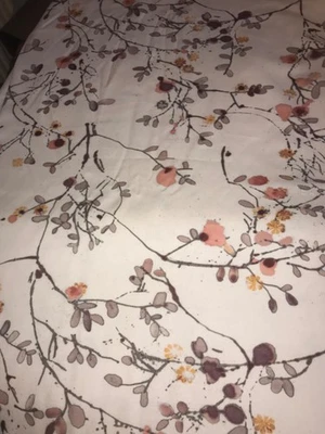 9 m of e cutain express sateen cotton fabric - Image 1 of 4