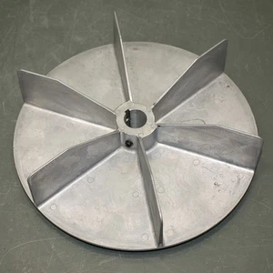 Dayton Blower Wheel 45J465, 12-1/2" x 3", 1-1/8" Bore, Aluminum, 6 Blade - Picture 1 of 8