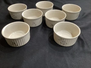 7 Southampton Stoneware Collection Ramekins 4" x 2 1/8" - Picture 1 of 6