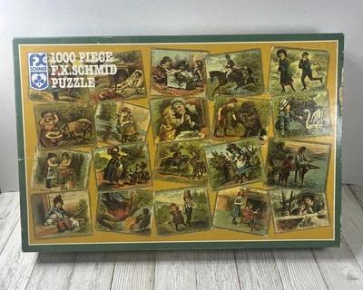 F.X. Schmid Victorian Art Block Collection 1000 Puzzle Old Salem North Carolina - Image 1 of 4