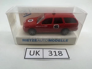 RIETZE Ford Mondeo Ghia "DMSB" #30890 Red H0 1:87 "SKU UK318" - Ref.  R005 - Picture 1 of 5
