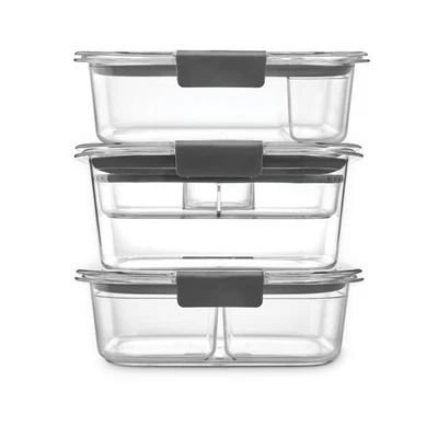Food Storage Containers, 12 Piece Sandwich and Salad Lunch Kit, Leak-Proof - Image 1 of 3