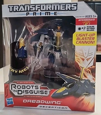 Hasbro Transformers Prime Robots In Disguise Voyager DECEPTICON DREADWING MISB - Image 1 of 4