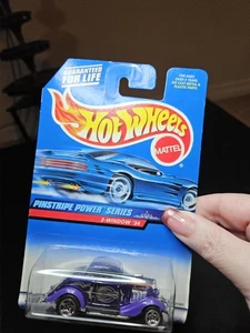 Hot Wheels 3-Window ’34 Pinstripe Power Series 1999 #1/4 Collector 953 Purple... - Picture 1 of 4