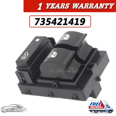 New Power Master Window Switch Control Fit For FIAT DUCATO 2006-2014 735421419 - Imagem 1 de 4