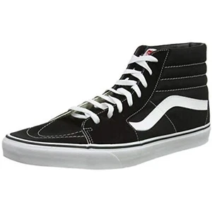 VANS U SK8-HI Sneakers Black / White New - Picture 1 of 6