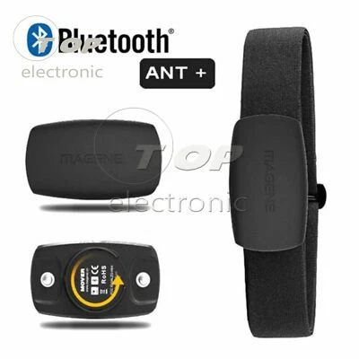 Sensor de frecuencia cardíaca MHR10 4.0 ANT+ Bluetooth F Garmin/Bryton/iGPSPORT/Suunto Bike - Imagen 1 de 4