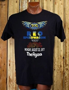 REO Speedwagon ACDC 1977 Agora Cleveland Cotton T -Shirt XL - Picture 1 of 1