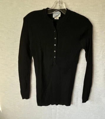 NOS VTG womens 70s top rib knit SCENE MAKERS by LADY ANNE CANADA S turtleneck - Image 1 of 4