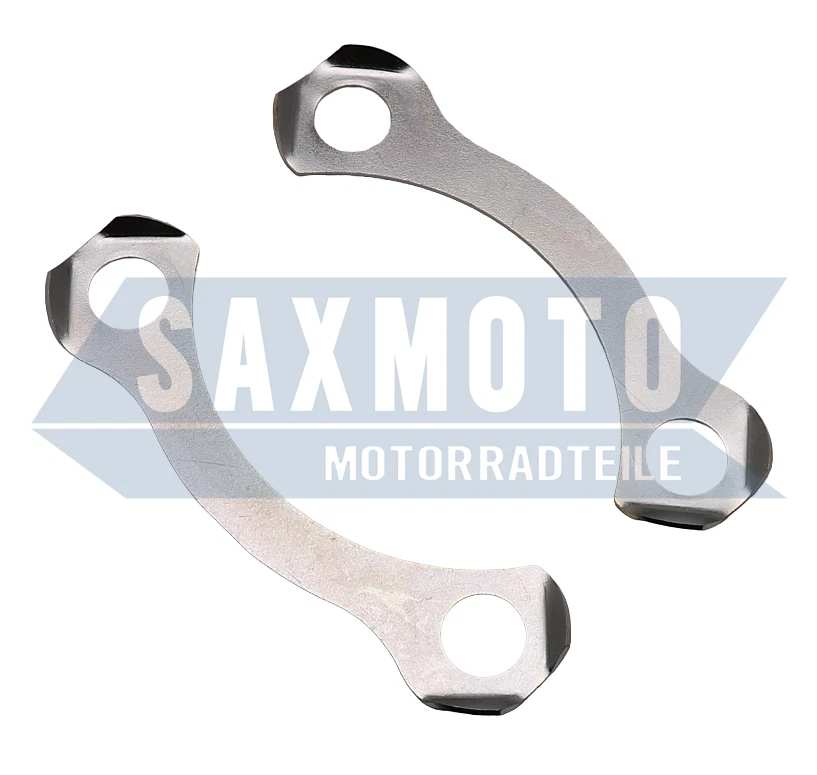 CHACAS DE SEGURIDAD RUEDA DE CADENA YAMAHA XS500 1976-1979 Juego de pestañas de bloqueo de piñón trasero Foto 1 de 1