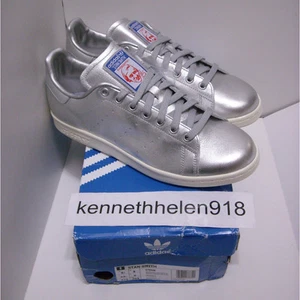 NUEVO TRAJE ESPACIAL ADIDAS ORIGINALES STAN SMITH PLATEADO S75508 PARA HOMBRE TALLA 9.5 - Imagen 1 de 12