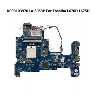 K000103970 LA-6053P per Toshiba Satellite L670D L675D scheda madre testata buona - Foto 1 di 3