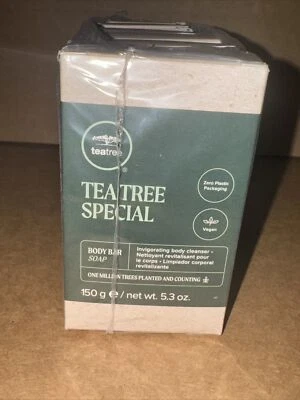 Paul Mitchell Tea Tree Body Bar 5.3 oz. SET OF 6!! NEWEST PACKAGING 2024! - Image 1 of 4