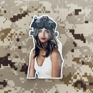 Weißer Phosphor Quadmami Aufkleber Ohrfeige HOLOGRAFISCH - Bild 1 von 1