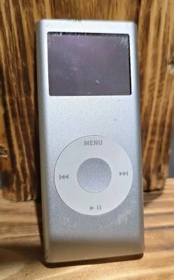 Apple iPod nano 2nd Generation Silver 2GB A1199 Tested Read Description  - Image 1 of 3