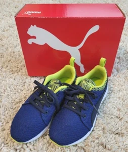 Puma Carson Runner Night Blue Camo PS Sneakers Athletic Shoes Sz13 Flex - Picture 1 of 8
