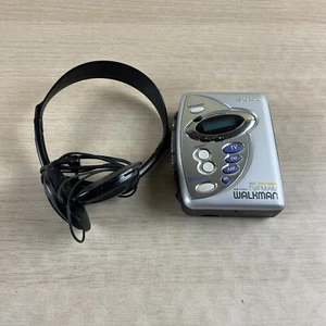 Sony WM-FX467 Walkman Auto Reverse Cassette Player AM/FM/TV RADIO WORKS ONLY - Bild 1 von 9