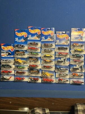 37-Hot Wheels 1995-97 First Editions Die Cast Cars In Packs Lot Collection - Image 1 of 4