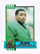 CHRIS CARTER 1990 Topps #92 PHILADELPHIA EAGLES Football Card
