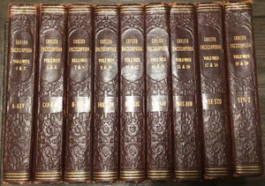 Vintage Grolier Encyclopedia Book 1957 Set - Foto 1 di 6