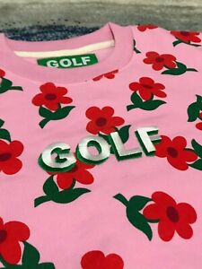 Golf Wang "Find Some Time" PINK Sweatshirt Crewneck [SIZE S M L XL]