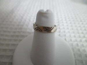 Sterling Silber Ring offene Zehenpartie verstellbar Stil 6 Halbmond mit Geschenkbox/Tasche kostenloses Geschenk - Bild 1 von 6