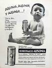 Borotalco Ausonia Advertising. Original 1959 - Gemey Cream Back