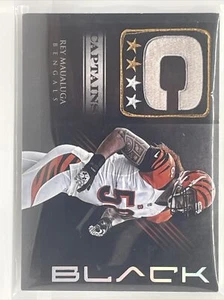 2006 Panini Black Captains #/349 REY MAUALUGA #22 Bengals - Picture 1 of 2