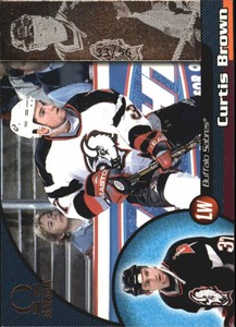 1998-99 (SABRES) Pacific Omega Opening Day Issue #21 Curtis Brown /56