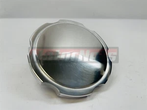 Polished Aluminum 16 LB PSI Smooth Hand Grip Notched Radiator Cap Hot Rod Chevy - Picture 1 of 3