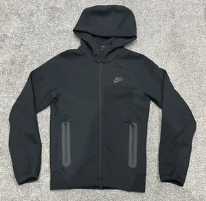 Herren Nike Sportswear Tech Fleece Windrunner - Schwarz - FB7921 010 - Neu - XS - Bild 1 von 11
