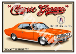VALIANT VH REGAL HARDTOP COUPE QUALITY A4 ART PRINT (10 CAR COLOURS) - Picture 1 of 20