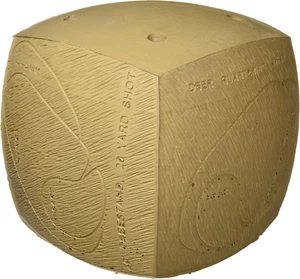 S4 Buck 3D Archery Target with Replaceable Insert Core, Brown - Picture 1 of 12