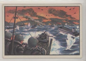 1954 Bowman US Navy Victories Blue Back Landing at Inchon #9 z6d