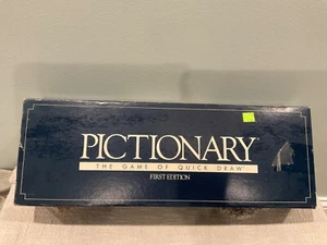 Das Spiel Vintage 1987 Erstausgabe Pictionary - Bild 1 von 4
