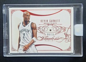 2013-14 Flawless Basketball Kevin Garnett Ruby /15 Factory Sealed from Panini