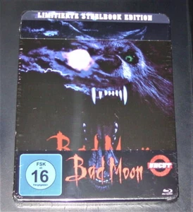 BAD MOON UNCUT KINOFASSUNG + DIRECTOR´S CUT LIMITIERTE STEELBOOK BLU RAY NEU OVP - Imagen 1 de 4