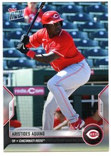 2022 Topps Now Road to Opening Day #OD318 Aristides Aquino/181* - NM
