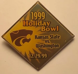 1999 Holiday Bowl K-State v. Washington Lapel, Hat, Pin FREE SHIPPING - Picture 1 of 6