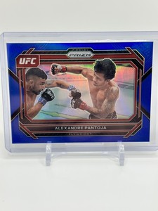 2023 Panini Prizm UFC ALEXANDRE PANTOJA #46 Blue Prizm #/175