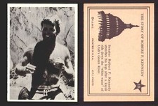 1968 The Story of Robert F. Kennedy JFK PCGC Trading Card You Pick Singles #1-66