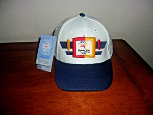 NEW w/Tags Vintage 2000 Millennium Sydney Olympics Snapback Hat Two Tone ~ Cool! - Picture 1 of 4